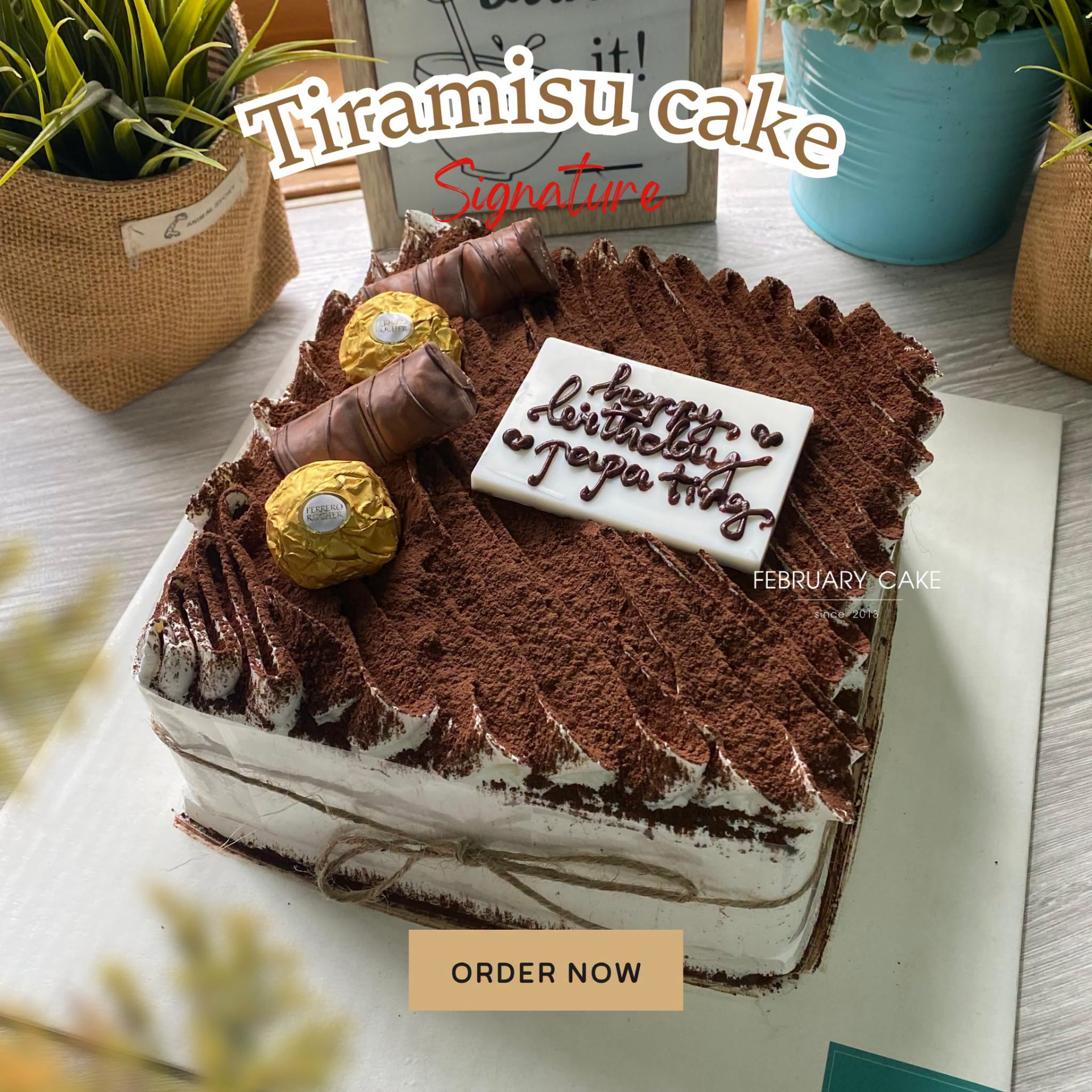 Bánh 🫶🏻🤎🎂 sinh nhật 5
